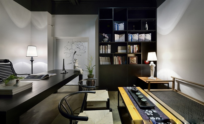 中式辦公室設計