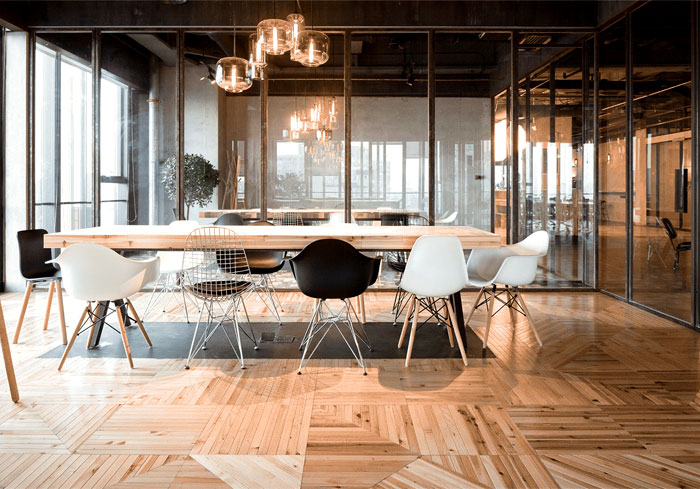 互聯(lián)網(wǎng)公司開放式辦公室設(shè)計