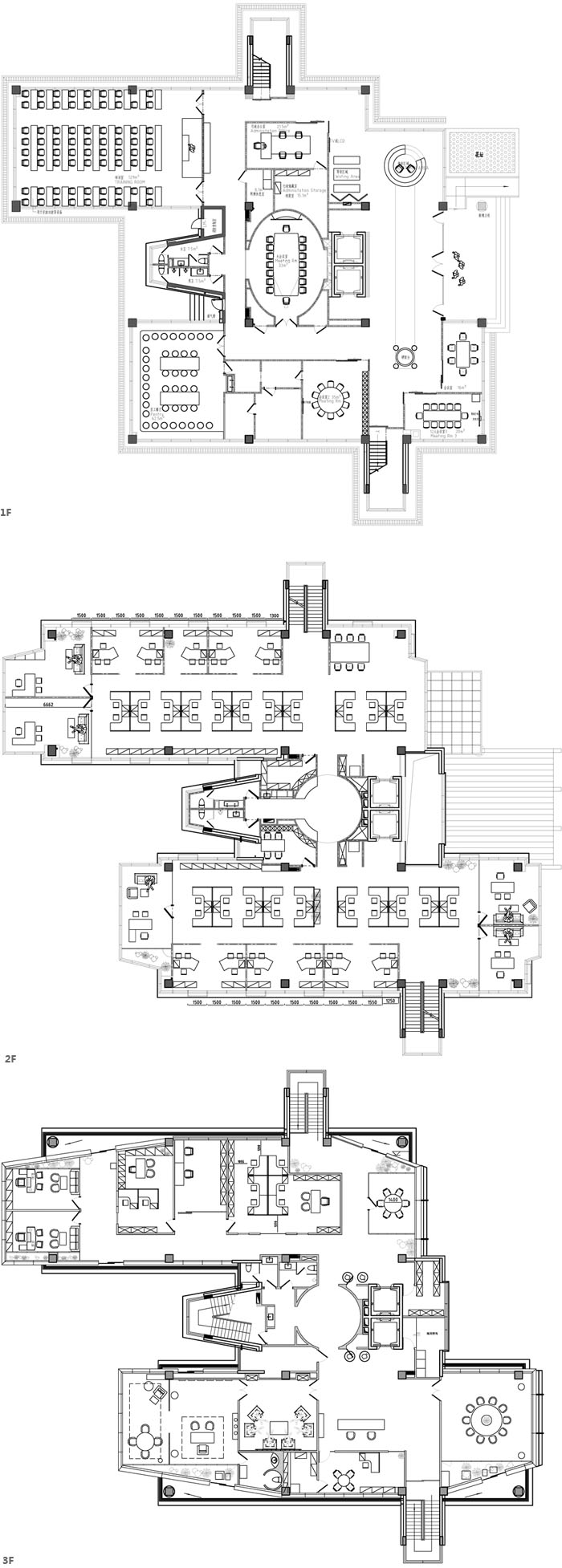 上海張江高科技園區(qū)辦公室設計