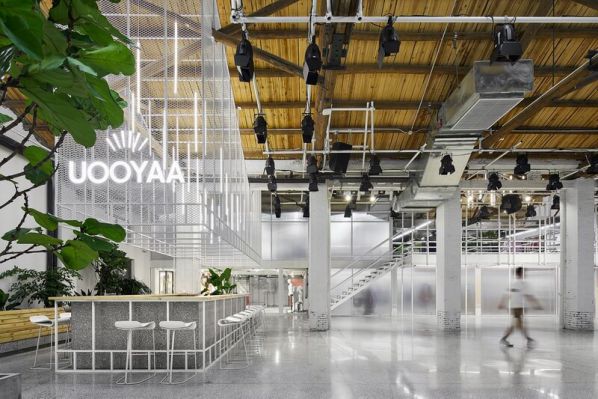 服裝公司辦公室裝修設計之老倉庫改造